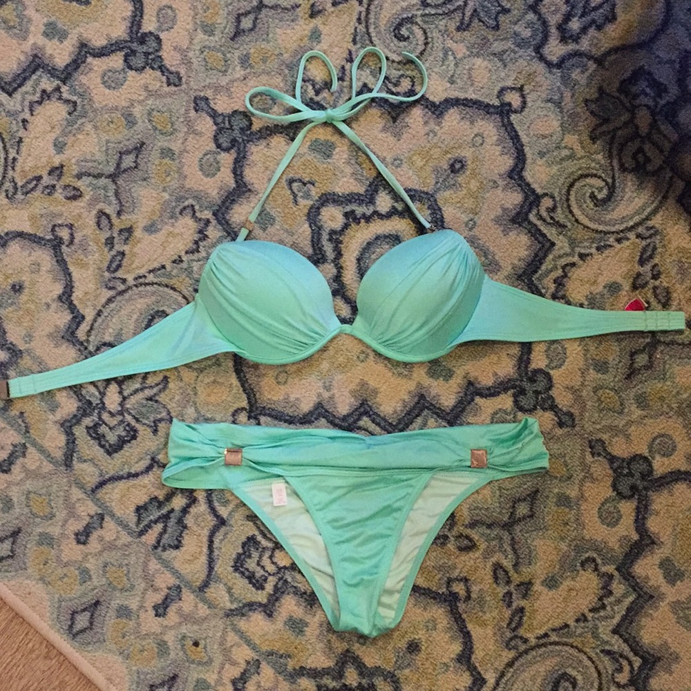 Victoria Secret Teal Bathing Suit